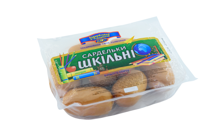 Ходорів "Сарделька Шкільні" в/у - 2