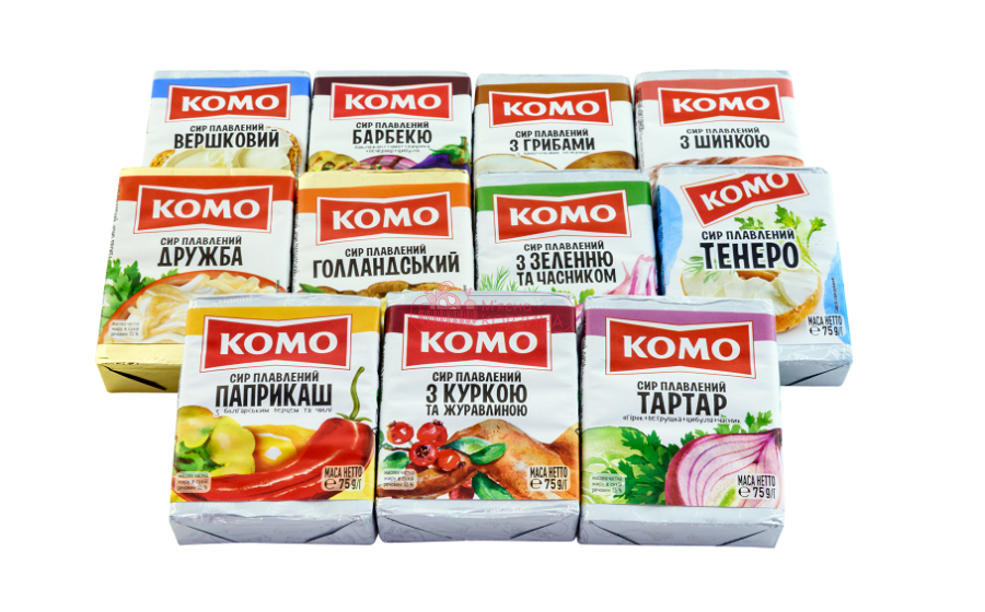 КОМО "Сирки плавлені" 0,075 гр шт - 1