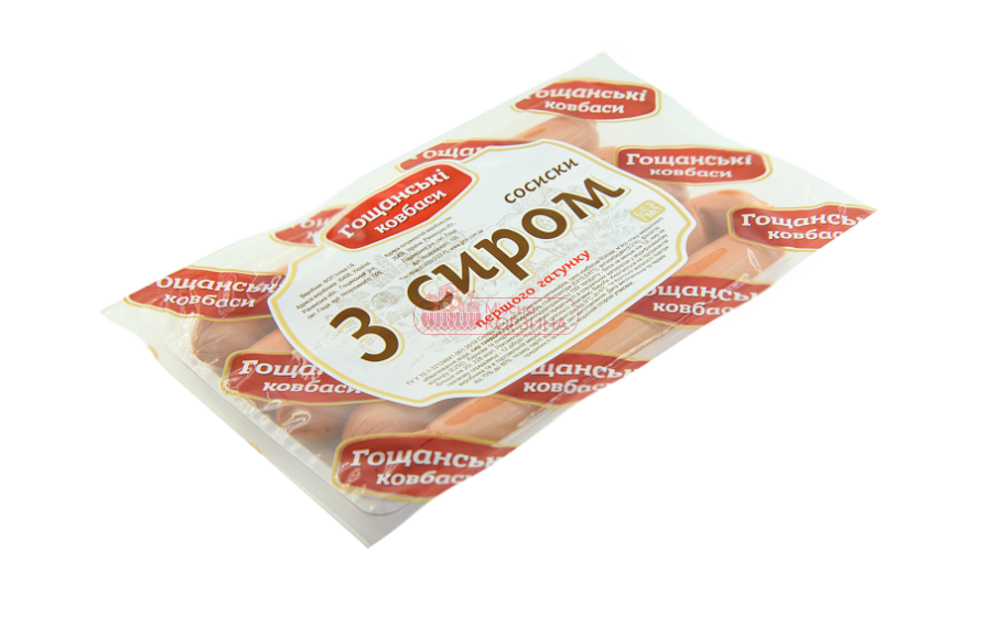 Гоща "Сосиска з Сиром Альпійські"в/у - 2