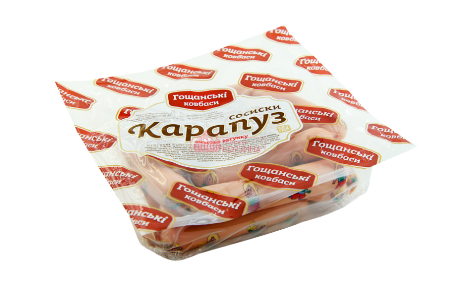 Гоща "Сосиски Карапуз"в/у - 2