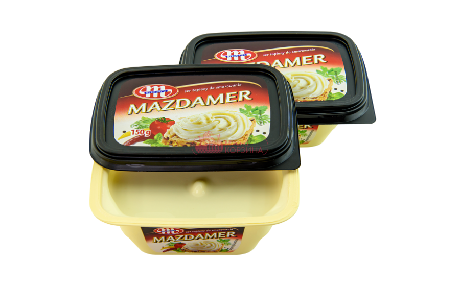 Імпорт "Сир Мазанки Маздамер" 150 гр, шт - 1