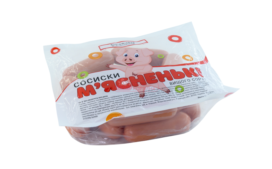 Ходорів "Сосиски М'ясненькі" в/у - 2