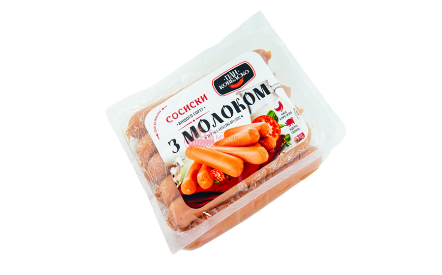 Пан-Ковбаско "Сосиска з молоком"в/у - 2