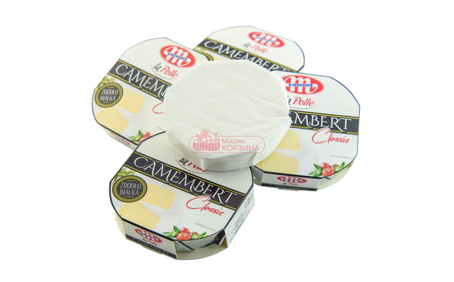 Імпорт "Сир Камамбер" 120 гр, шт - 1