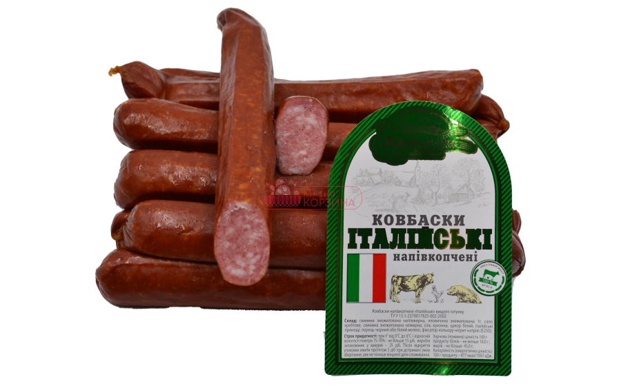 Корець "Ковбаски Італійські" в/у - 2