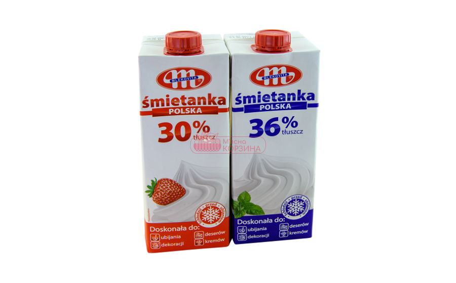 Імпорт "Вершки 36%1л" шт - 2