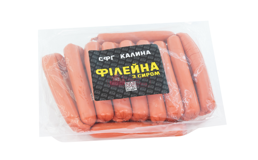 Калина "Сосиски Філейні з сиром" в/у - 2