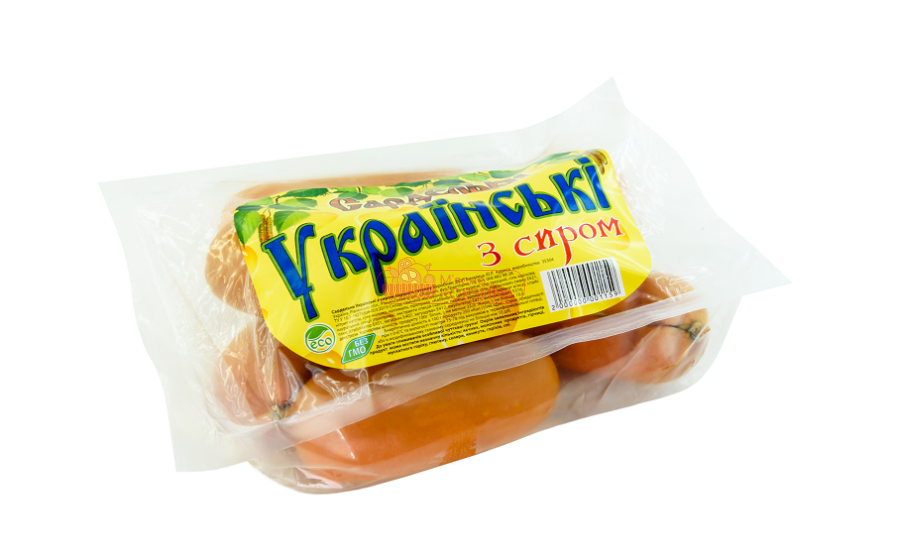 Барвінок "Сарделька Українська  з сиром" (газ) - 2