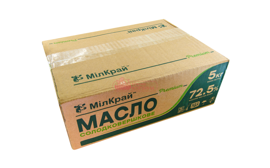 Міл-Край "Масло моноліт "Вершкова лінія" 72% "ДСТУ 5кг - 1